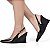 Scarpin Anabela Preto - Imagem 2