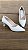 Sapato Scarpin Salto Taça Off-White - Imagem 1