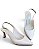 Sapato Scarpin Slingback Salto Taça Liso Nude - Imagem 1