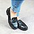 Mocassim Tratorado Croco Preto - Imagem 2