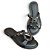 Chinelo Rasteira Infinite Preta - Imagem 1