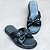 Chinelo Flat Laço Comfy Preto - Imagem 1