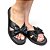 Chinelo Flat Laço Comfy Preto - Imagem 2