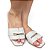 Chinelo Rasteira Fivela Capri Off-White - Imagem 2