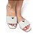 Chinelo Rasteira Palha Prado Off White - Imagem 3