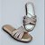 Chinelo RASTEIRA Dubai Pedraria Rosê Gold - Imagem 1