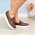 Tênis Slip On Matelassê Café - Imagem 1