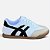 Tênis Cadarço Casual Branco/Preto - Imagem 2