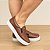 Tênis Slip On Ponto Luz Café - Imagem 1