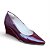Scarpin Anabela Verniz Marsala - Imagem 4