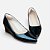 Scarpin Anabela Verniz Preto - Imagem 2