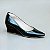 Scarpin Anabela Verniz Preto - Imagem 3