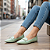 Slipper Bico Fino Candy Verde - Imagem 3