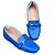 Mocassim Comfort Júpter Fivela Azul Royal - Imagem 4