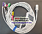 Cabo Paciente de ECG 10 Vias para Cardioversor Philips Heartstart MRX - Imagem 1