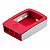 Case Oficial Raspberry Pi3 Branco E Vermelho Pronta Entrega - Imagem 3