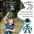Mini Drone Robô Voador Azul Voa de Verdade Brinquedo - Imagem 2