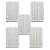 5x Protoboard Breadboard 400 Pontos Furos Pinos - Imagem 8
