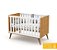 Berço de Bebê Gold Freijó Branco Soft Eco Wood Matic - Imagem 1