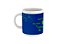 Caneca Brasil Azul C4 - Imagem 1