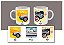 Caneca De volta para Fututo 3 delorean C36 - Imagem 3