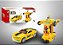 CARRO TRANFORMERS  CAMARO AMARELO  TOY KING - Imagem 1