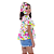 BLUSA INFANTIL MENINA BATA MARGARIDA - Imagem 2