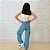 Calça Infantil Jeans Menina Antonela - Imagem 7