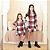 Vestido Infantil Xadrez Menina Teodora - Imagem 1