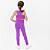 Conjunto Infantil Fitness Calça com Top Hadassa - Imagem 4