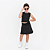 Conjunto Infantil Fitness Short Saia com Top Dany - Imagem 1