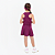 Conjunto Infantil Fitness Short Saia com Top Ingrid - Imagem 3