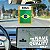 Bandeirinha Do Brasil Bordada - Imagem 3