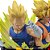 Super Saiyan Goku And Vegeta Bust (Gogeta) - Com: Figuration Vol.2 - Dragon Ball Z - Bandai / Banpresto - Imagem 5