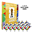 Copa Do Mundo 2026 - Album Capa Ouro Dourado + 5 Envelopes Fifa World Cup 2026 - Imagem 1