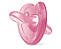 CHUPETA SENSITIVE SOFT SILICONE NUK TAMANHO 1 ROSA - Imagem 1