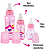 KIT MAMADEIRA PETITA DANCE BICO SILICONE ORTODONTICA ROSA - Imagem 3