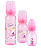KIT MAMADEIRA PETITA DANCE BICO SILICONE ORTODONTICA ROSA - Imagem 1