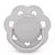 CHUPETA LILLO CANDY BICO REDONDO SILICONE TAMANHO 0+ NEUTRA - Imagem 3