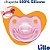 CHUPETA LILLO SOFT DIVERTIDA 100% SILICONE ANATOMICA TAMANHO 0+ - ROSA - Imagem 2