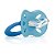 CHUPETA EXTRA AIR CORES LEVES ORTODONTICA SILICONE LILLO TAMANHO 0+ AZUL - Imagem 2