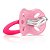 CHUPETA EXTRA AIR CORES LEVES ORTODONTICA SILICONE LILLO TAMANHO 0+ ROSA - Imagem 3