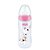 MAMADEIRA NUK FISRT CHOICE CONTROLE TEMPERATURA FLOW 360ML 6+- MENINA - Imagem 2