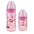 KIT MAMADEIRA MY FIRST NUK 150/300ML 0-6/6+ ROSA - Imagem 1