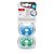 KIT COM 2 CHUPETAS NUK SENSITIVE SOFT 100% SILICONE 6+ - Imagem 1