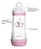 MAMADEIRA MAM EASY START 2+ MESES UNICÓRNIO ROSA 260ML - Imagem 2