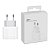 Carregador de Tomada USB-C 1 Saída 20W Bivolt Branco - Compatível com Apple - Imagem 1