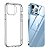 Capa iPhone 15 Pro Max - Clear Case Transparente Cromada - Imagem 1
