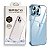 Capa iPhone 14 Pro Max - Clear Case Transparente Cromada - Imagem 1