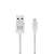 Cabo Lightning MFI para USB 3A 1,5m Nylon Branco WI448 - Multilaser - Imagem 1
